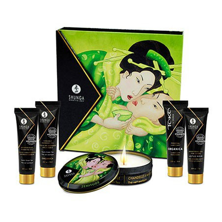 Coffret Ensemble Secret de Geisha - Thé vert Exotique