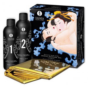 Coffret de masage Corps à corps - FRUITS EXOTIQUES 200 mL