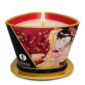 Chandelle à massage ROMANCE Fraise 170mL