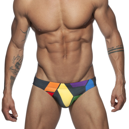 Slip de bain AD PRIDE noir