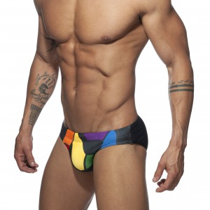 Slip de bain AD PRIDE noir