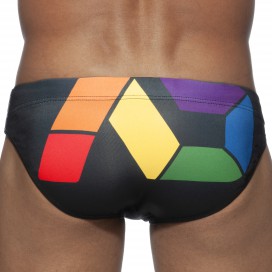 Slip de bain AD PRIDE noir 2