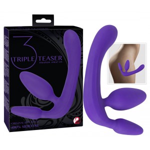 Gode ceinture Triple Teaser