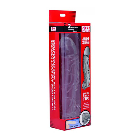 Gaine de pénis EXTENDER UP Transparent de Size Matters