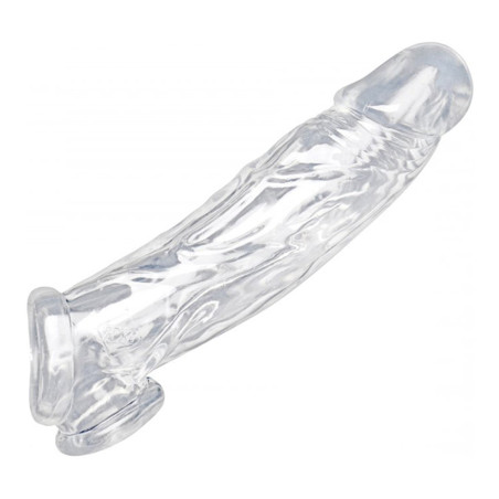 Gaine de pénis ENHANCER de Size Matters 19 x 5 cm Transparent