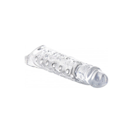 Gaine de pénis EXTENDER SLEEVE 22cm x 5.6 cm Transparent