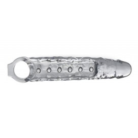 Gaine de pénis EXTENDER SLEEVE 22cm x 5.6 cm Transparent