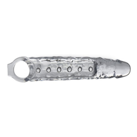Gaine de pénis EXTENDER SLEEVE 22cm x 5.6 cm Transparent