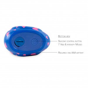 Canard vibrant Romance - Bleu