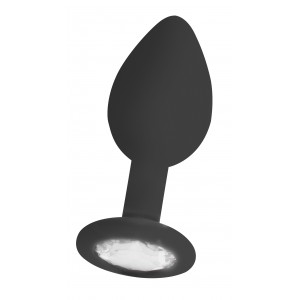 Plug diamond Regular – 6.5 x 2.8 cm Noir