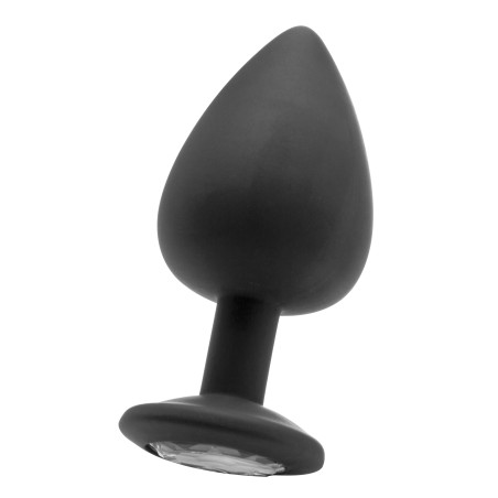 Plug diamond Extra Large – 8 x 4.4 cm Noir