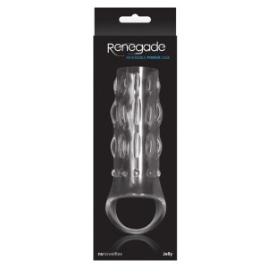 Etui pénien POWER CAGE de Renegade Clear 11 x 4 cm