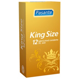 Préservatifs KING SIZE de Pasante 60 mm | Boîte de 12