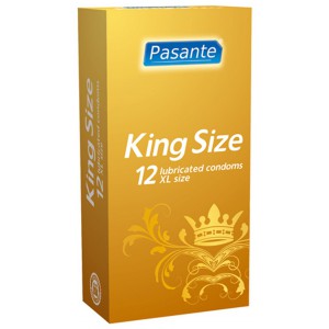 Préservatifs KING SIZE de Pasante 60 mm | Boîte de 12