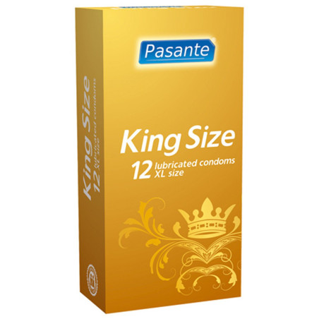 Préservatifs KING SIZE de Pasante 60 mm | Boîte de 12