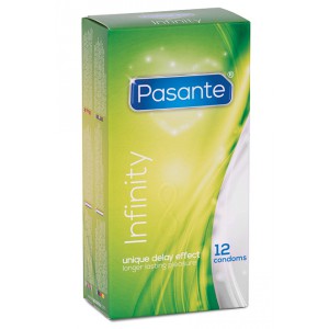 Préservatifs retardant DELAY 53 mm de Pasante | Boîte de 12