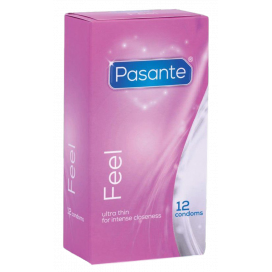 Préservatifs fins SENSITIVE FEEL 52 mm de Pasante | Boîte de 12