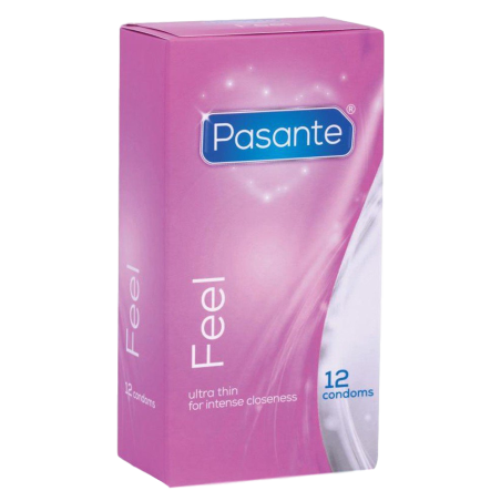 Préservatifs fins SENSITIVE FEEL 52 mm de Pasante | Boîte de 12