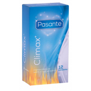 Préservatifs CLIMAX de Pasante Chaleur et Fraîcheur 52 mm