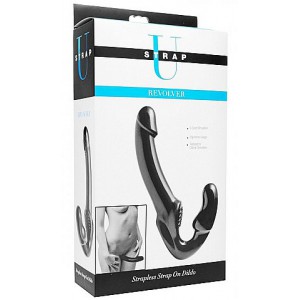 Gode ceinture Revolver - Noir