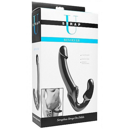 Gode ceinture Revolver - Noir