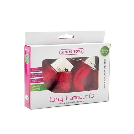 Menottes FURRY Rouge