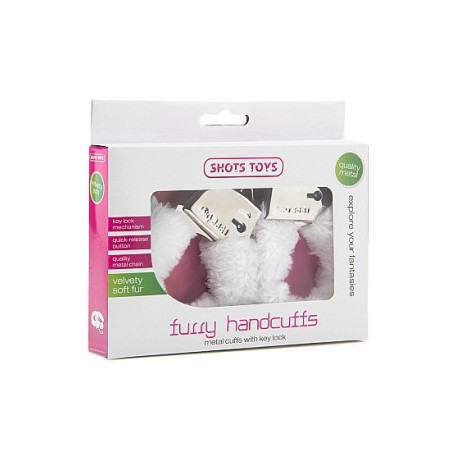 Menottes FURRY Blanches