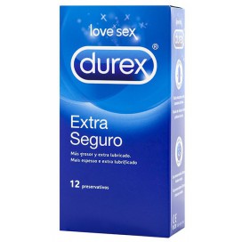 Préservatifs épais EXTRA SUR de Durex 56 mm | Boîte de 12