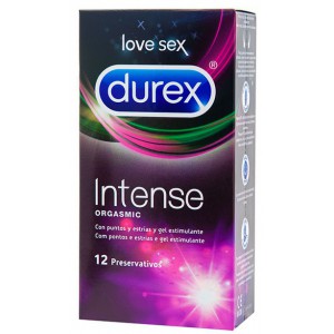 Préservatifs texturés INTENSE ORGASMIC 56 mm | Boîte de 12