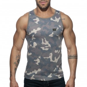 Débardeur WASHED CAMO Addicted version Camouflage