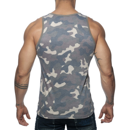 Débardeur WASHED CAMO Addicted version Camouflage