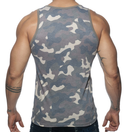 Débardeur WASHED CAMO Addicted version Camouflage