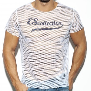 T-shirt OPEN MESH Blanc