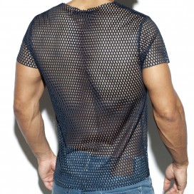T-shirt OPEN MESH bleu marine de Es Collection 2