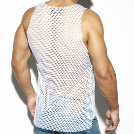 Débardeur OPEN MESH Blanc de Es Collection 2