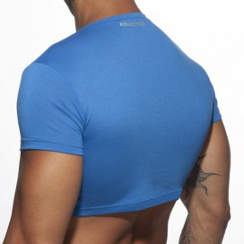 T-shirt CROP AD Bleu 2