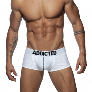 Boxer PUSH UP MESH Blanc