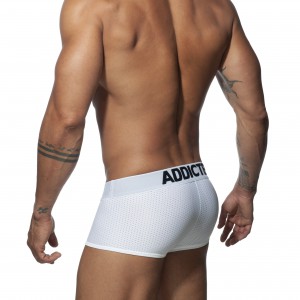 Boxer PUSH UP MESH Blanc