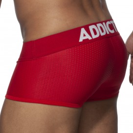 Boxer PUSH UP MESH Rouge 2