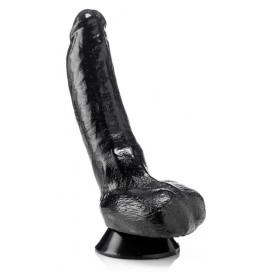gode HELMUT de 23cm avec une forme courbée et volumineuse