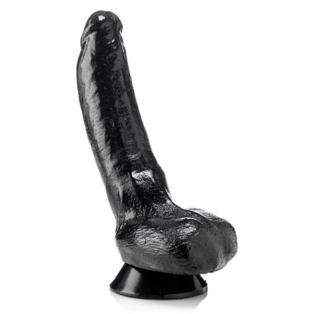 gode HELMUT de 23cm avec une forme courbée et volumineuse