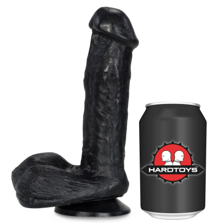 Gode Andy HardToys de 17cm avec forme courbée aplatie