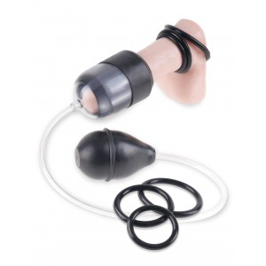 Pompe de gland de 8cm Noir