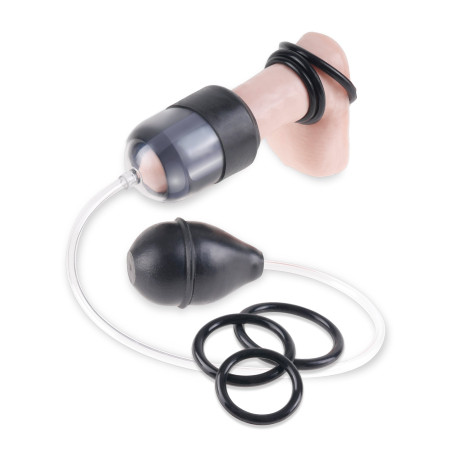 Pompe de gland de 8cm Noir