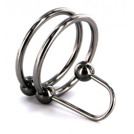 Sperm Stopper DOUBLE RING 2.5 cm et Double Anneaux 2