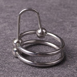 Sperm Stopper DOUBLE RING 2.5 cm et Double Anneaux