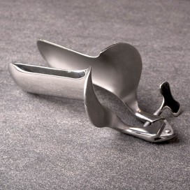 Speculum anal en métal COLLINS de 10 x 9.5 cm 2