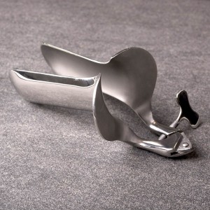 Speculum anal en métal COLLINS de 10 x 9.5 cm