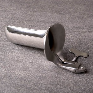 Speculum anal en métal COLLINS de 10 x 9.5 cm