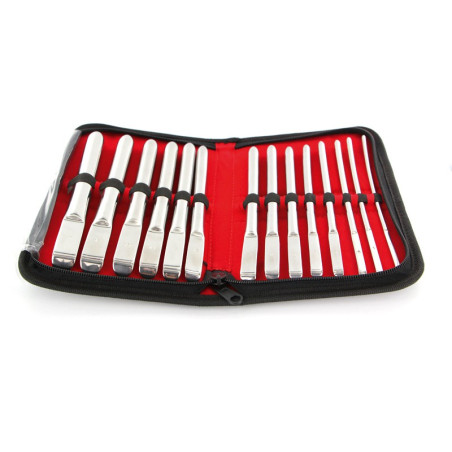 Pack de 14 Tiges d'urètre 13cm - 4 à 17mm